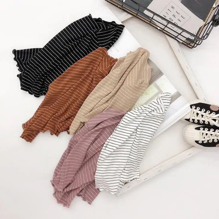 Г., комплект из 2 предметов в Корейском стиле для девочек и мальчиков, футболка в полоску+ длинные штаны осенние модные хлопковые костюмы для детей от 1 до 6 лет, PZ113