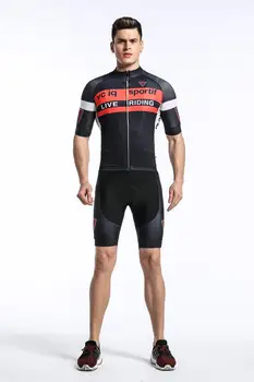 

2019Cycling Jersey Set Men'sShortSleeve Cycling Jersey and Summer Shorts Cycling Jersey Mountain Bike Cycling Clothing Clothing