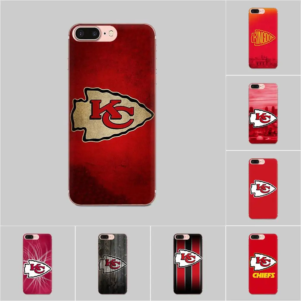Защитный чехол из ТПУ для Huawei Honor Mate 7 7A 8 9 10 20 V8 V9 V10 G Lite Play Mini Pro P Smart Kansas City Chiefs |