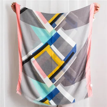 

Luxury Brand Scarf Autumn Thin Wild Silk Cotton Beach Towel Sunscreen Shawl poncho scarves women winter poncho chiffon hijab