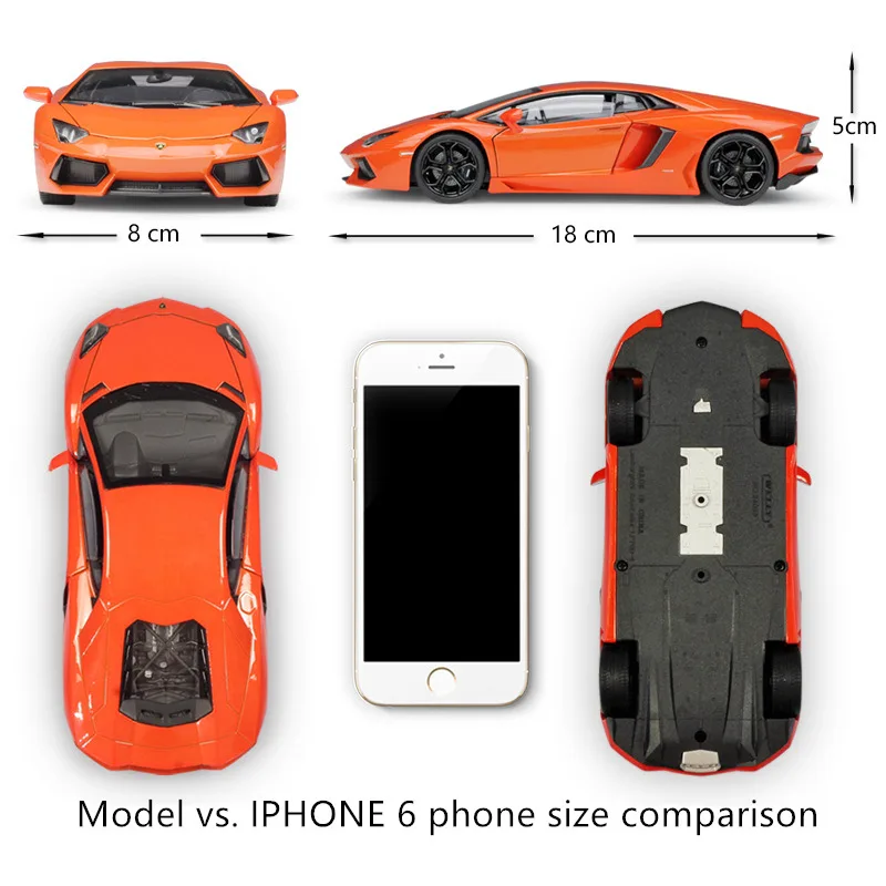 WELLY 1:24 Lamborghini Aventador LP700 4 сплава литья под давлением модели автомобилей игрушки