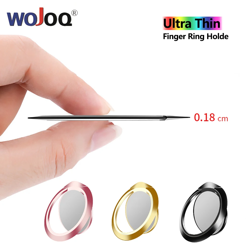 

Mobile Phone Socket Holder Universal 360 Degree Luxury Metal Rotation Finger Ring Holder Magnetic Car Bracket Stand for Huawei