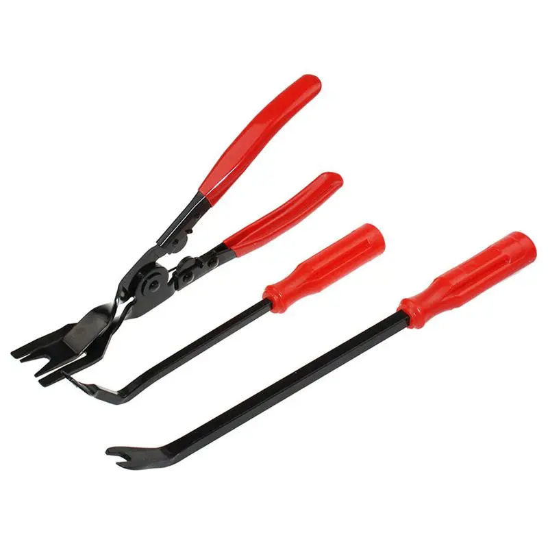 

Car Door Trim Clip Plier Set Fastener Remover Puller Repair Combo Repair Tool Kit Set