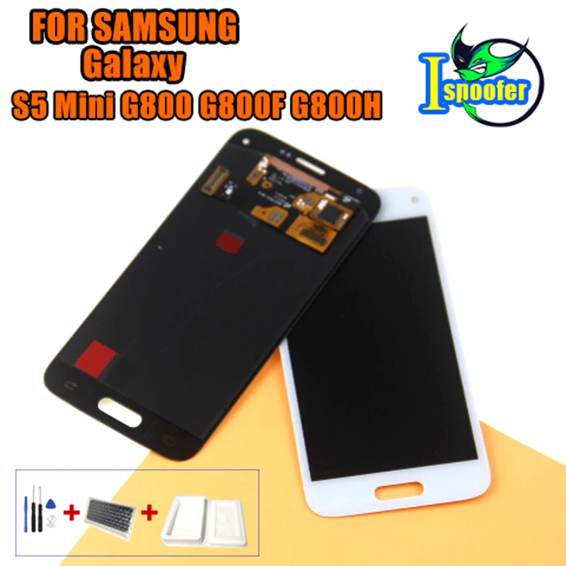 Для samsung Galaxy s5mini новый супер ЖК S5 Mini G800 G800F G800H дисплей 100% протестированный рабочий