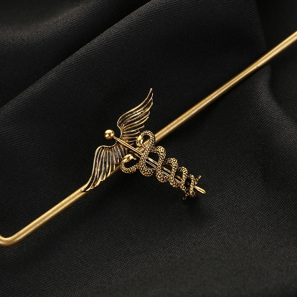 Mens Angel Wings Brooch Scarf Buckle Vintage Cardigan Brooch Pins Modern Type Lapel Pins for Party Suit