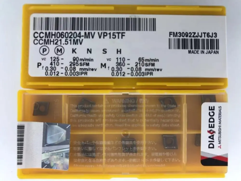 

CCMH 060204 -MV VP15TF 10 шт. оригинальная Поворотная вставка DIAEDGE