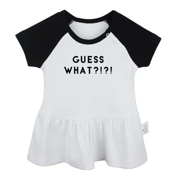 

Constellation Aquarius Pisces Virgo Design Guess What Day It Is Street Printed Newborn Baby Girls Dresses Toddler Infant Clothes