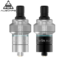 Augvape Merlin Nano распылитель RTA 18 мм 2 мл 3,5 мл Скрытая регулируемая система заправки воздуха Нижняя камера Peek электронная сигарета Vape RTA