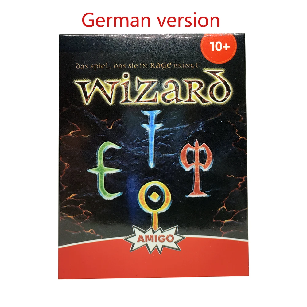 Wizard Cardgame Party Entertainment Card GamesBoard German Version Amigo. 