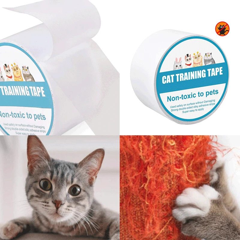 Pet Cats Dogs Guard Mat Anti-Scratchers Protectors Tape Roll Adhesive Furniture Guard Anti-Scratch Sticker Prevention Sofa