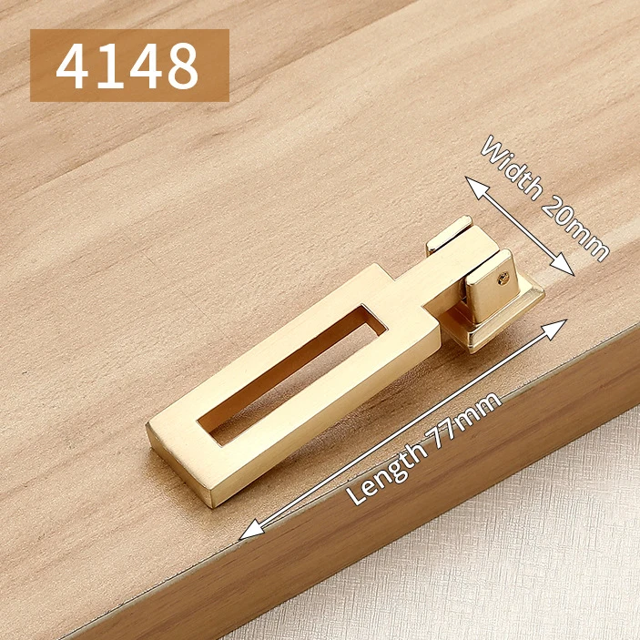 Handle-4148 KAK золотые ручки шкафа роскошные золотые для двери кухонного шкафа тянет Европейское оборудование для обработки мебели - Цвет: Handle-4148