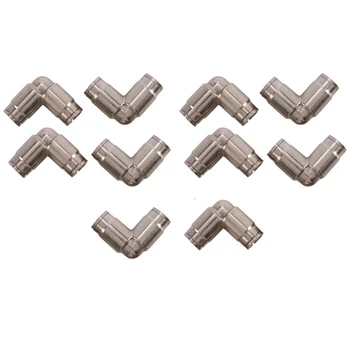 

High-Pressure Quick Joint Slide Lock Connector for Threaded Spray Head Agricultural Cooling Atomizing Nozzle 10 Pieces