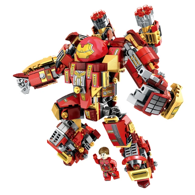 iron man lego robot