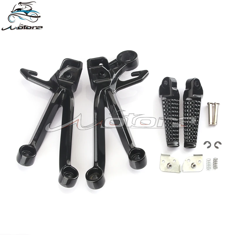 

Rear Footpegs Foot Pegs Footrest Pedals Bracket For GSXR1000 GSX1000R GSX-R1000 K3 03 04 2003-2004