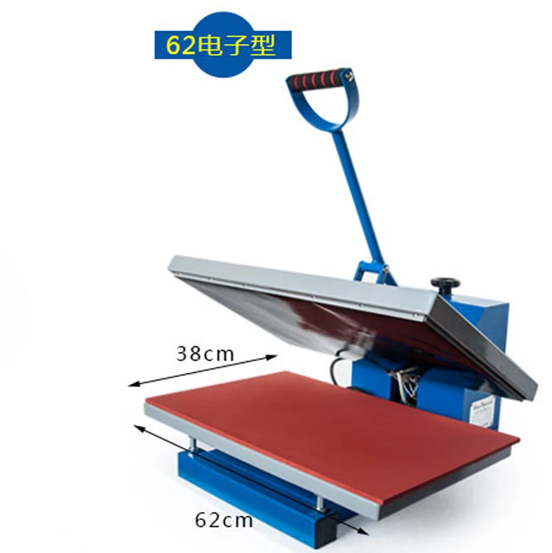 

38*62 Thermal Transfer Machine Equipment Tablet High Pressure Heat Press Machine T-shirt Patterning Machine Heat Press