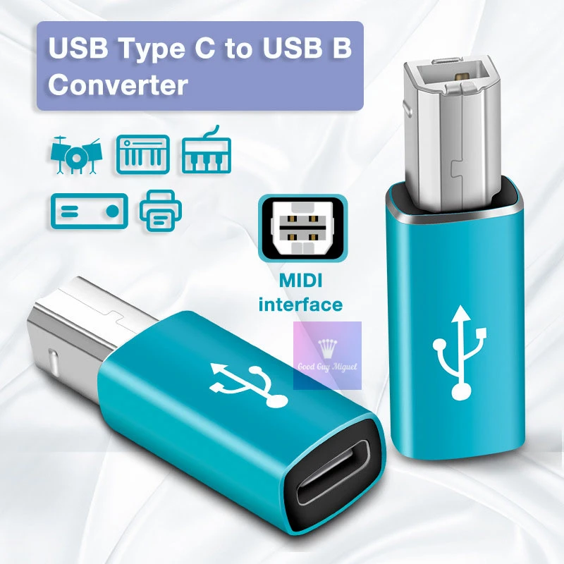 MIDI электрическая пианино электронная клавиатура барабан DAC USB C к 2 0 адаптер для