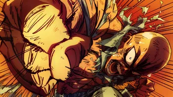 

One Punch Man Colorful Anime Manga Scroll Poster Wall Art Print Decor,50 x 70 cm,No Frame