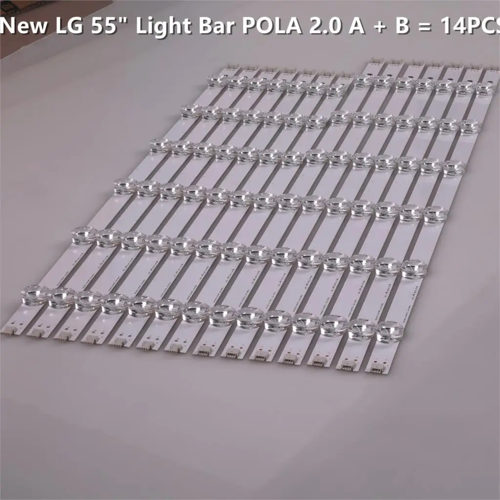 Светодиодная лента для подсветки LG LA62M55T120V12 55LN5400 55LN6200 55LN5600 55LN5710 55LN5750 55LA6205 55LA6200