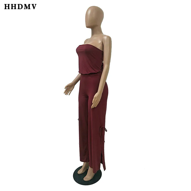 HHDMV FM1082 модные богемные высокие уличные стильные комбинезоны без рукавов без бретелек росы сзади на шнуровке комбинезоны с карманами короткие штаны