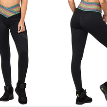 FIT FUNKY женские брюки спортивные Капри для бега обтягивающие брюки Одежда для танцев Inspire Высокая талия длинные леггинсы P894