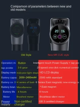 

Muscle Massage Gun Deep Tissue Massager Treatment Gun Exercise Muscle Pain Relief Body Shaping Restore Muscles