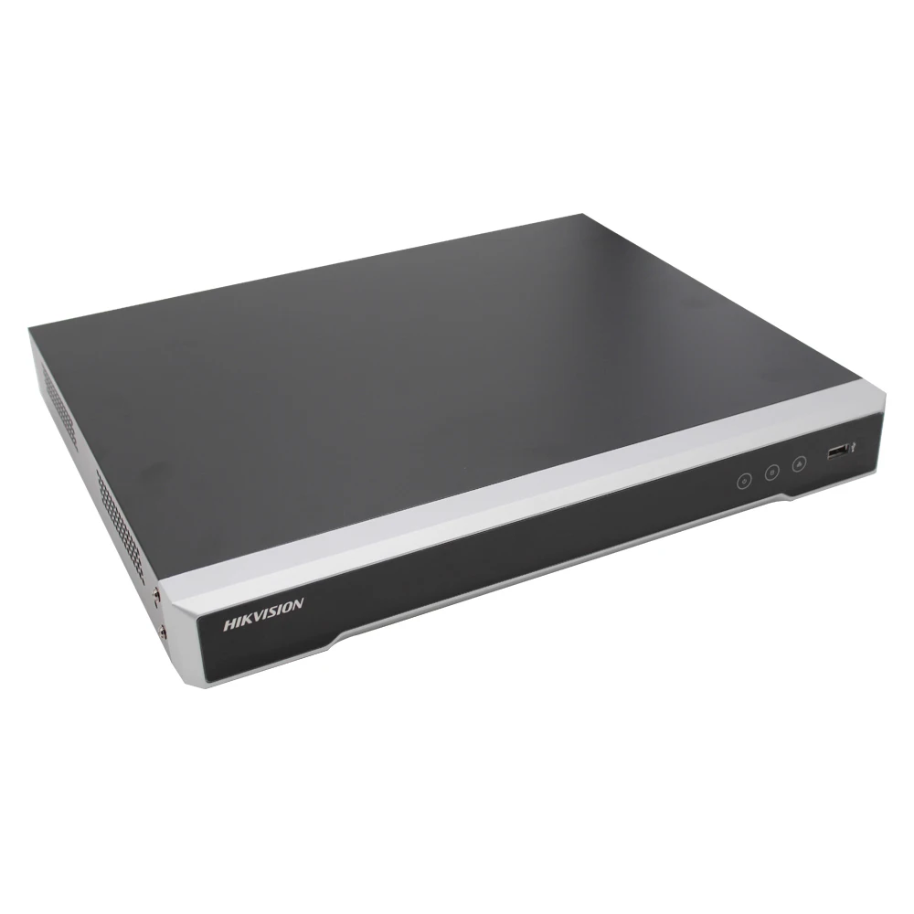 Hikvision H.265 4K NVR 16CH DS-7616NI-I2/16 P Профессиональный POE NVR для системы видеонаблюдения, HDMI штепсельный разъем VGA& Play NVR
