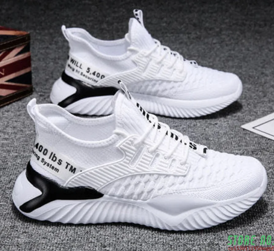 

Lace-up Fashion Sneakers Men's Sports Shoes Comfortable Breathable Men Running Shoes Hot Sale Autumn Non-slip Training Shoes