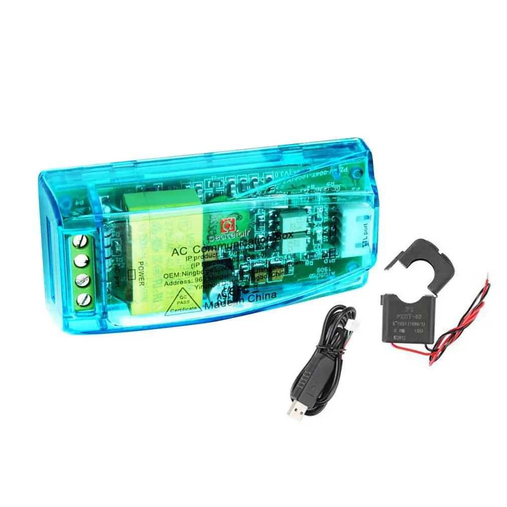 

Peacefair 10A/100A AC Voltage Current Power Frequency Power Factor Energy Communication Module TTL Serial Communication