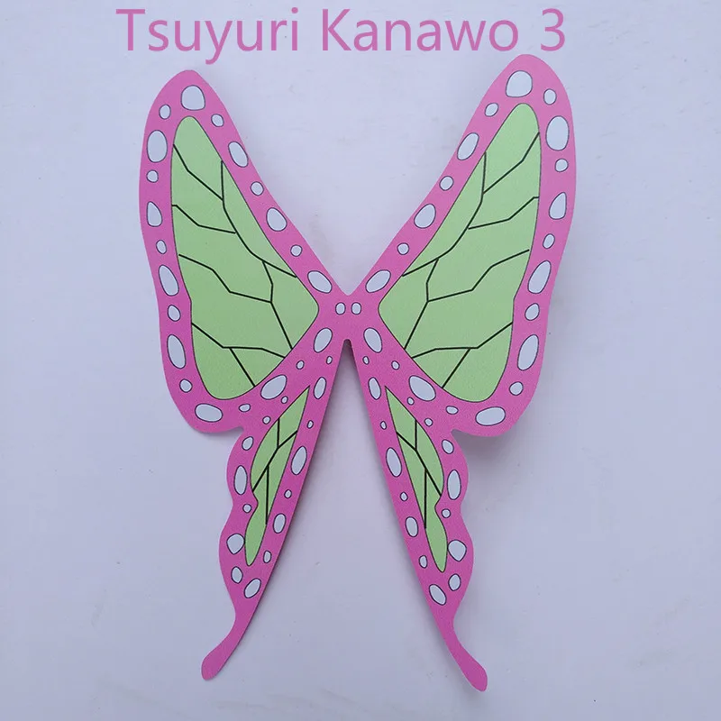 Demon Slayer Kimetsu No Yaiba Kochou Shinobu Kanae Tsuyuri Kanawo Butterfly аксессуары для косплея реквизит заколка с украшениями