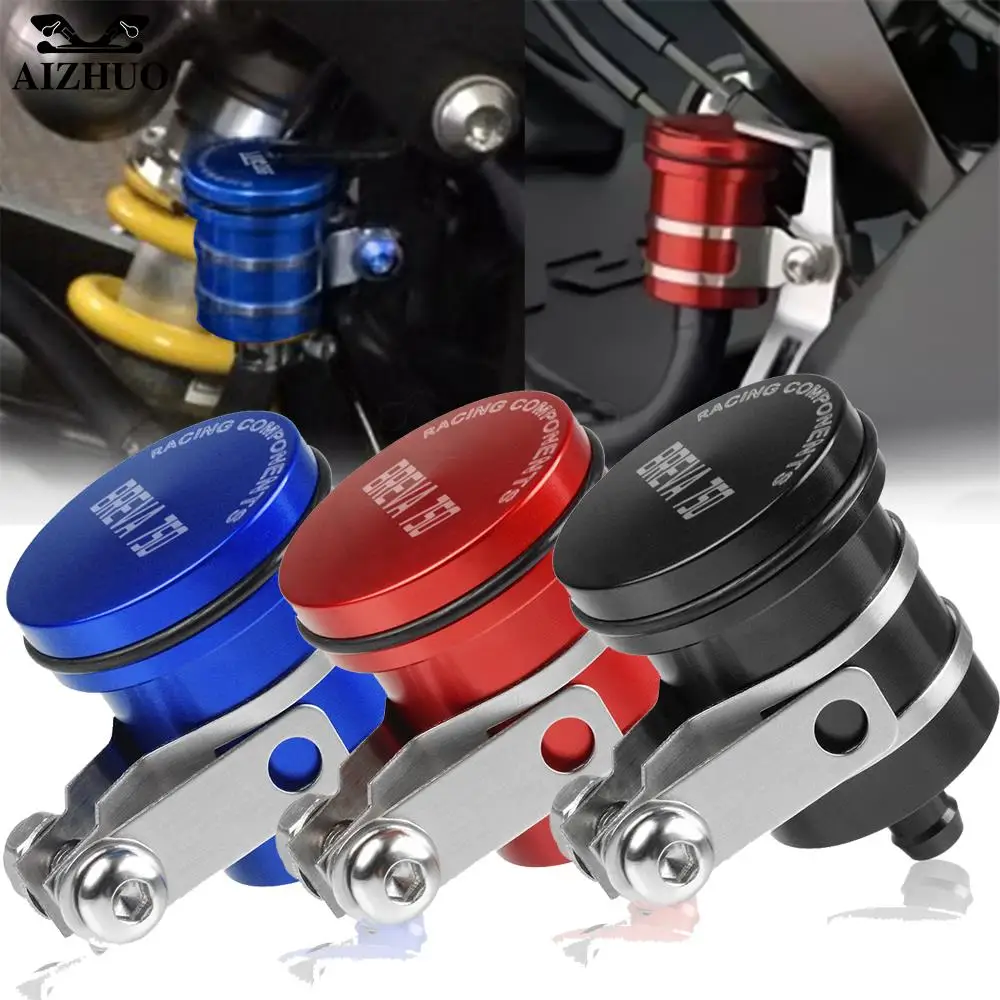 

Motorcycle Brake Fluid Reservoir Clutch Cylinder Tank Oil Fluid Cup For Moto Guzzi BREVA 750 V7 2004 2005 2006 2007 2008 2009
