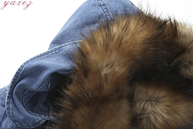 Chaqueta Mujer, Женское пальто, длинный толстый пуховик с меховым воротником и капюшоном, тонкое зимнее теплое пальто для женщин, женская парка