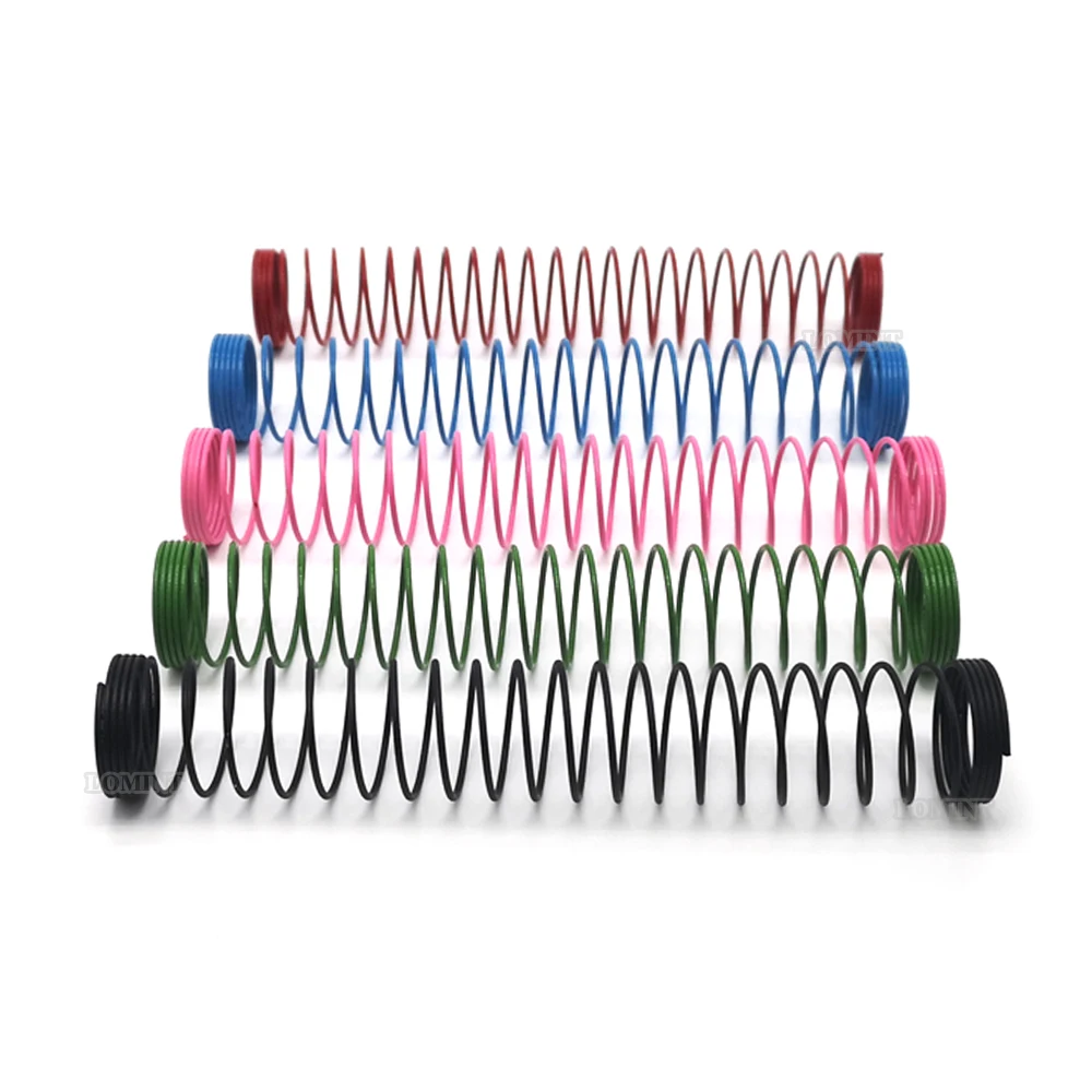 Multipurpose Colorful Springs For Hookah Silicone Hose High Elastic Shisha Home Hardware Accessories 17.5mm Inner Diameter