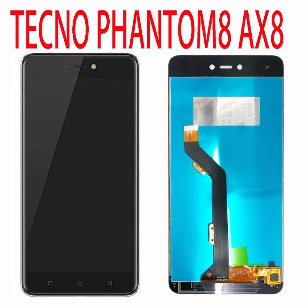 

5.7 Inch For Tecno Phantom 8 Phantom8 AX8 LCD Display + Touch Screen Digiziter Assembly With Tools