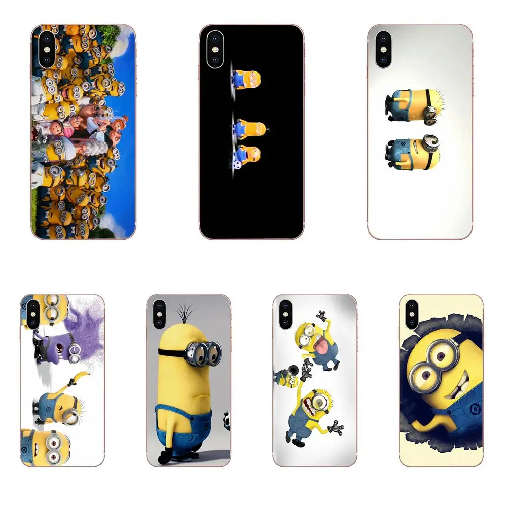 

For Xiaomi Redmi Mi 4 7A 9T K20 CC9 CC9e Note 7 9 Y3 SE Pro Prime Go Play Soft TPU Phone Coque Soccer Minions
