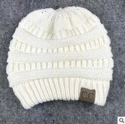 Утолщенная теплая зимняя шапка для мужчин и женщин, повседневная шапка унисекс, зимние шапки для Женский хвостик зимние шапки бини, шапка для подростков