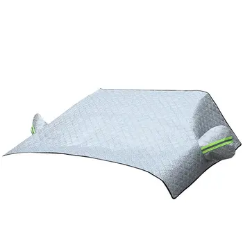 

Car Snow Block Front Windshield Snow Block Half Cover Thick Frost Snow And Freeze Protection Block Cover