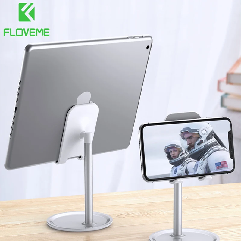 Gran oferta FLOVEME Universal Tablet teléfono soporte escritorio para iPhone escritorio tableta soporte para teléfono móvil soporte de mesa y5K6qEL8D