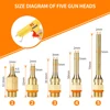 Chanseon 150W EU/US Plug Hot Melt Glue Gun 11mm Smart Adjustable Temperature Optional Copper Nozzle Crafts DIY Glue Guns ► Photo 2/6