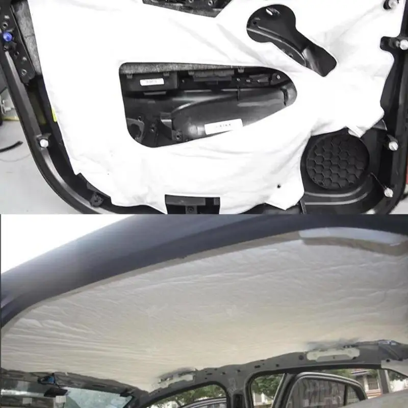 50x80 см автомобильный звукоизоляционный хлопок для автомобильной двери багажника крышка капота звукоизоляция