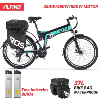 

ALFINA 2020new YouTube hot smart electric bicycle 250W-500W 40KM mountain 21 speed ebike electric bike factory direct sales
