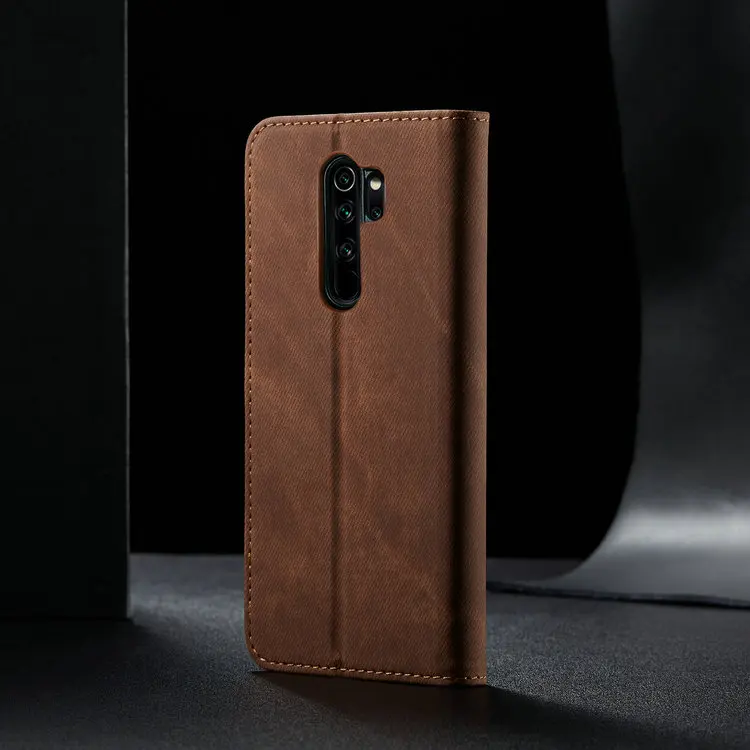 Redmi Note8 8Pro, защитный чехол, роскошный однотонный тканевый кожаный кошелек для Xiaomi Redmi Note 8, флип-чехол, чехол для Redmi Note 8 Pro