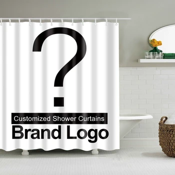 

Custom Pattern Printed Shower Curtains Bathroom Curtain Fabric Waterproof Macrame Shower Curtain Fashion Home Deco