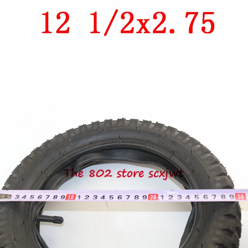 Супер 12 1/2x2 75 внутренняя и внешняя шины 5*2 трубчатая шина для 49cc мотоцикла мини