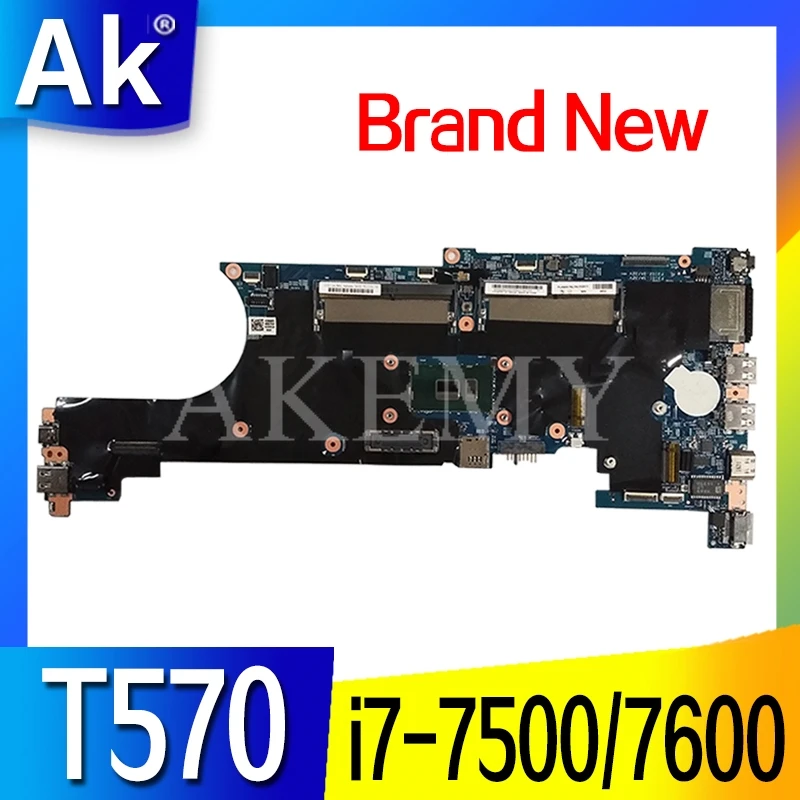 For Lenovo Thinkpad T570 Laptop Motherboard Mainboard 16820-1 448.0AB06.0011 FRU 02HL408 01ER123 W/ i7-7500 i7-7600 | Компьютеры и