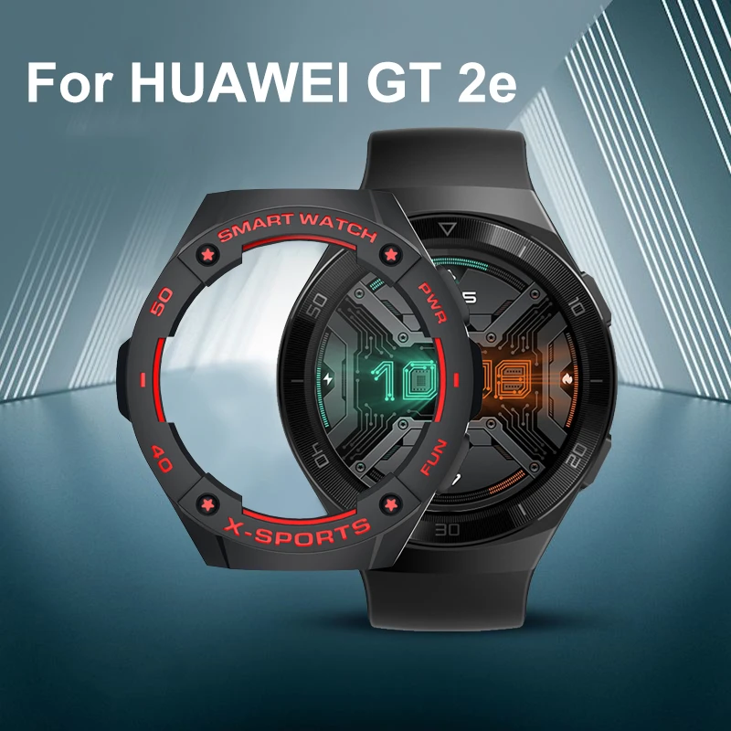 Colorful Protective Case Cover Band Strap For Huawei Gt2e Gt2 E Sport Case  Protector For Huawei Gt 2e Smart Watch Accessories - Watch Cases -  AliExpress