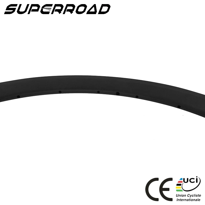 Высокое качество Superroad 28 мм в ширину 38 мм Глубокий высокомодульный углерод фирмы Toray 700C T800 дорожный велосипедный клинкер диски 28 дюймов