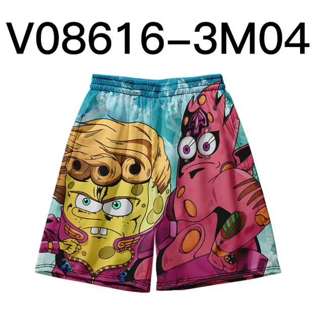3d Anime Patrick Star Board Shorts 