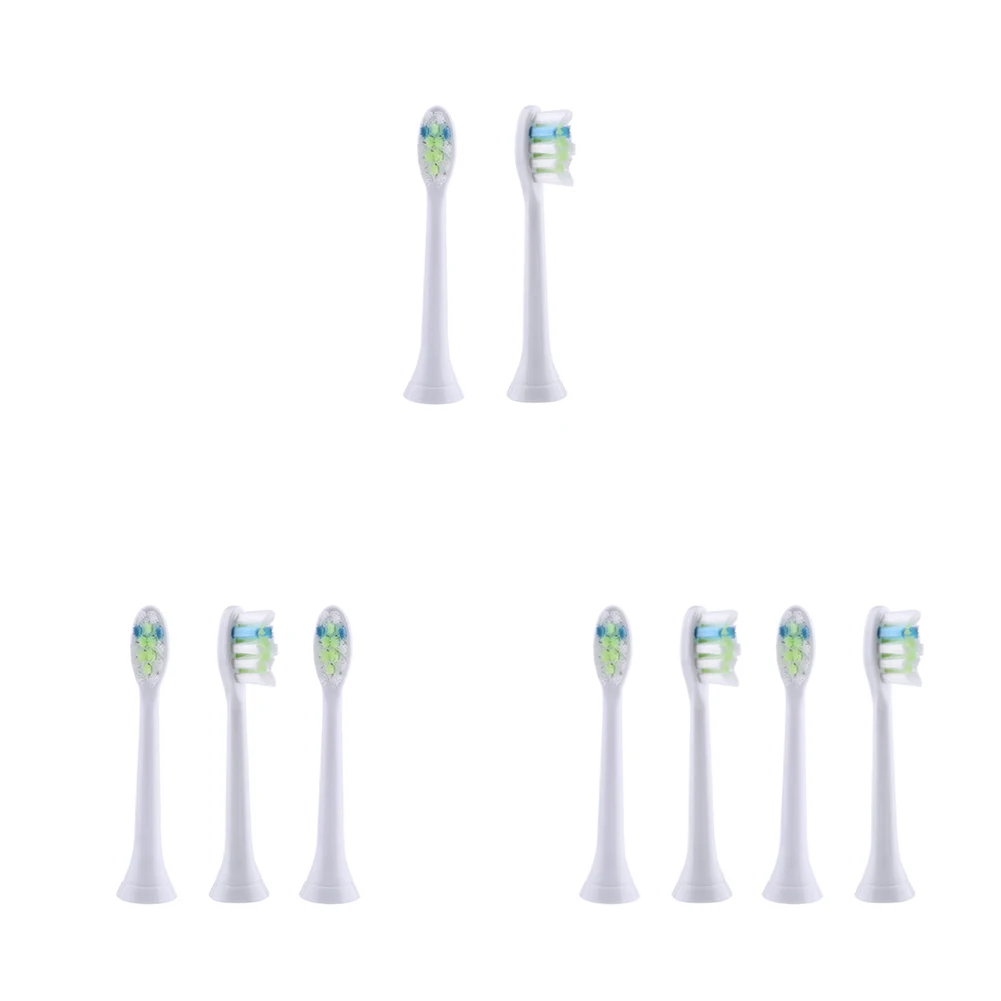 2/3/4 шт. Алмазная чистая Стандартный запасная щетка для Philips Sonicare Электрическая HX6062 HX6066 HX9362 HX9024 Зубная щётка головы