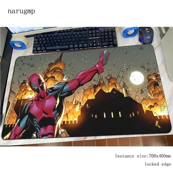 

Deadpool mousepad gamer 70x40cm cheapest gaming mouse pad High quality notebook pc accessories laptop padmouse ergonomic mat