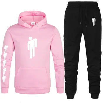 

Sudadera con capucha impresa cantante americana Billie Eilish Sudadera con capucha hombres y mujeres Harajuku hip hop Brilie Eil